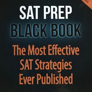 Excellent condition SAT PREP BLACK BOOK study book